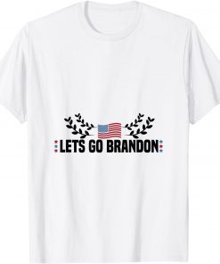 Let's Go Brandon Impeach 46 American Flag 2021 Shirt
