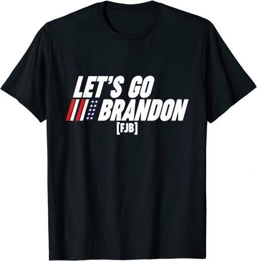 Let's Go Brandon, Impeach Biden Costume American Flag US 2021 Shirt