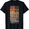 Let's Go Brandon Impeach Biden Costume Anti Liberal US Flag Gift T-Shirt