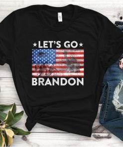 Let's Go Brandon, Joe Biden Chant, Impeach Biden US Flag Classic Shirt