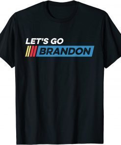 Let's Go Brandon Joe Biden Chant Fake News Strikes Again T-Shirt