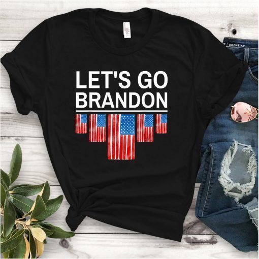 Let's Go Brandon, Joe Biden Chant Impeach 46 Us Flag Gift Shirt