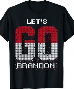 Lets Go Brandon Let s Go Brandon American Flag Impeach 46 Classic T-Shirt