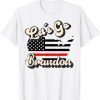Lets Go Brandon Let's Go Brandon American Flag FJB Unisex Shirt