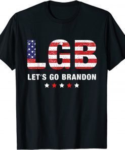 Lets Go Brandon Let's Go Brandon American Flag LGB 2021 Shirt