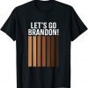 Lets Go Brandon Let's Go Brandon Black Africa American Unisex T-Shirt