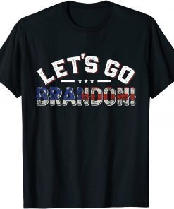 Lets Go Brandon Let's Go Brandon Chant Us Flag Classic Shirt