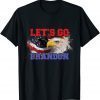 Lets Go Brandon Let's Go Brandon USA Flag Gift Shirt