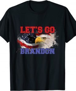 Lets Go Brandon Let's Go Brandon USA Flag Gift Shirt