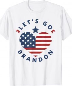 Lets Go Brandon Let's Go Brandon Us Flag Anti Joe Biden Unisex Shirt