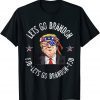 Lets Go Brandon Let's Go Brandon Us Flag Joe Biden Impeach 46 Unisex Shirt