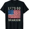 Let's Go Brandon Lets Go Brandon Us Flag Pro Trump Classic T-Shirt