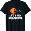 Let’s Go Brandon Pumpkin Jack o Lantern Halloween Classic Shirt