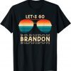 Let's Go Brandon Retro Sunglasses Gift T-Shirt