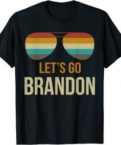 Let's Go Brandon Retro Vintage Sunglasses Unisex Shirt