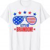 Let's Go Brandon Sunglasses Anti Biden Classic T-Shirt