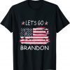 Let's Go Brandon US Flag Biden 2021 Shirt