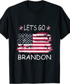 Let's Go Brandon US Flag Biden 2021 Shirt