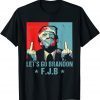 Let’s Go Brandon Trump Middle Finger FJB Unisex Shirt
