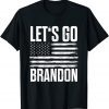 Let's Go Brandon US Distressed Chant Meme 2021 T-Shirt