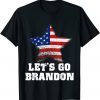 Let's Go Brandon US Flag Impeach Joe Biden Unisex Shirt