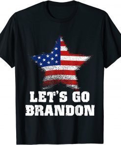 Let's Go Brandon US Flag Impeach Joe Biden Unisex Shirt