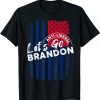 Let's Go Brandon US Flag Unisex T-Shirt
