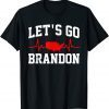 Let's Go Brandon USA Heartbeat T-Shirt