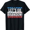 Lets Go Brandon Us Flag Impeach Biden Classic Shirt