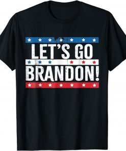 Lets Go Brandon Us Flag Impeach Biden Classic Shirt