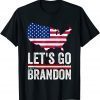 Let's Go Brandon Us Flag Sunglasses Anti Joe Bien Club 2021 Shirt