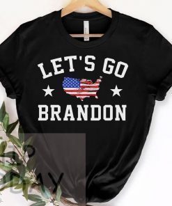 Let's Go Brandon Usa Flag Anti Biden Classic T-shirt