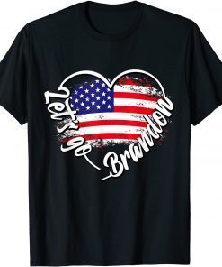 Let's Go Brandon Vintage Cool US Flag For Lets Go Brandon Unisex Shirt
