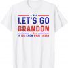 Let's Go Brandon Vintage US Flag Gift Shirt