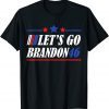 Let's Go Brandon Vintage Us Flag Stars Classic Shirt