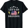 Let's Go Brandon with American Flag 2021 Shirt