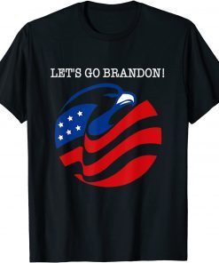 Let's go Brandon US Flag Sarcastic Unisex T-Shirt