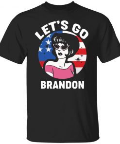 Let’s Go Brandon Conservative US Flag Us 2021 T-shirt
