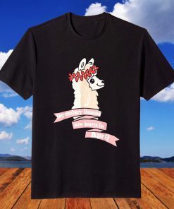 Llama Birthday Legendary Llamas Are Born In April Shirt