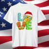 Love Santa Flip Flops Merry Christmas Limited Shirt