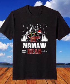 Merry Christmas 2021 Red Truck Christmas Tree Snow Classic T-Shirt