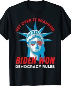 Meme Liberal Joe Biden Won Go Brandon Distressed Classic Shirt