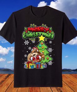 Merry Christmas Animals - Xmas Squirrel T-Shirt
