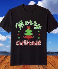 Merry Christmas, Christmas Tree For Her T-Shirt