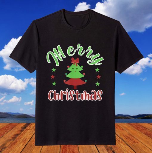 Merry Christmas, Christmas Tree For Her T-Shirt