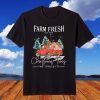 Merry Christmas Farm Fresh Christmas Trees T-Shirt