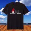 Merry Christmas Greetings Winter Holiday Cute Elf Gnome T-Shirt