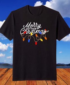 Merry Christmas Lights T-Shirt