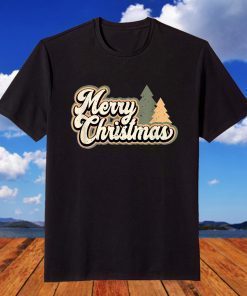 Merry Christmas Retro T-Shirt