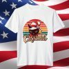 Merry Christmas Retro Vintage Cat Lover T-Shirt